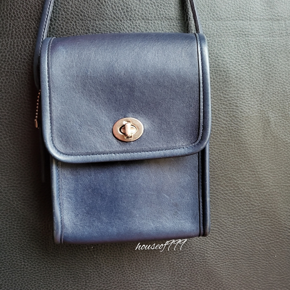 😍 Ultra rare Vintage Coach Scooter Mystery Blue w/ Nickel HW! - Picture 10 of 10